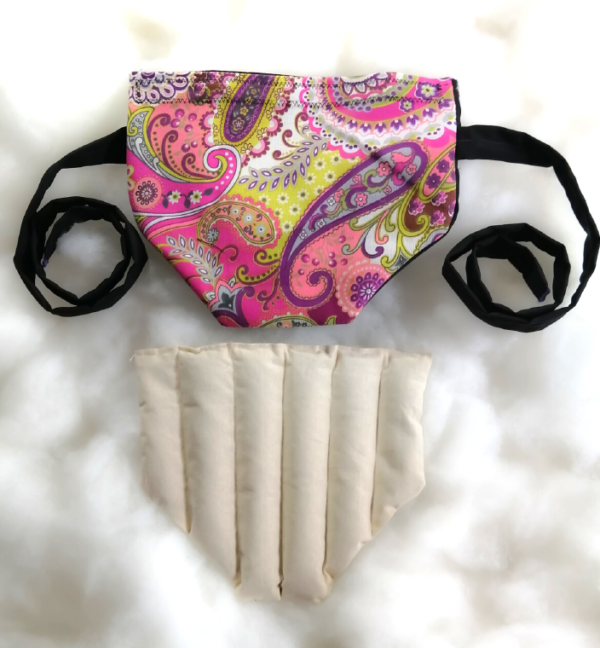 Guatero Semillas Menstrual/Lumbar 100% algodon modelo Fractales