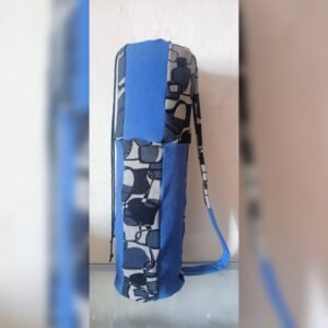 Portamat Artesanal Sustentable y Ecológico Azul