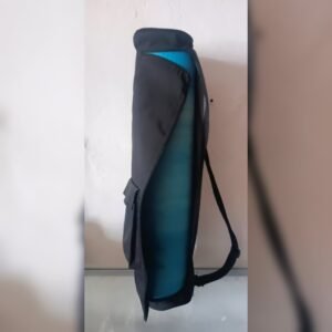 Portamat Artesanal Negro con Cierre lateral